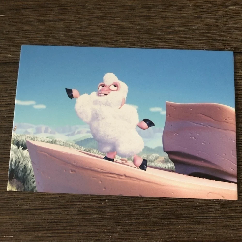 Disney Pixar Shorts Postcards: One Man Band, Boundin 5 pack